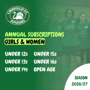 Girls: Under 12s - Open Age 2026/2027